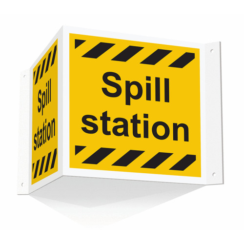 Spill Station (Projection sign) - RPVC