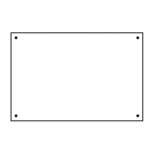 Centurion 'Rigid Backing Board', 3mm Foamex Board (600mm x 400mm)