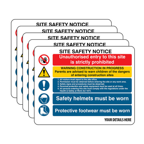 Composite Site Safety Sign Deal