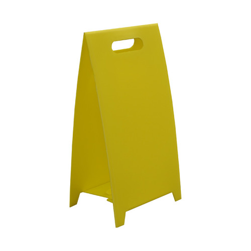 'Economy Blank' A-Board, 4mm Correx, Yellow, (480mm x 250mm x 190mm)
