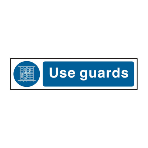 Use guards - Self Adhesive PP (200 x 50mm)