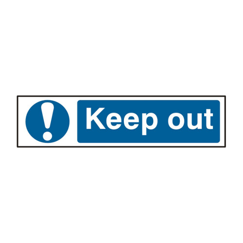 Keep out - Self Adhesive PP (200 x 50mm)