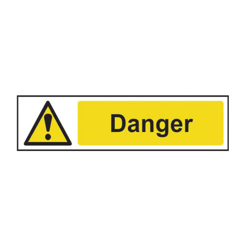 Danger - Self Adhesive PP (200 x 50mm)