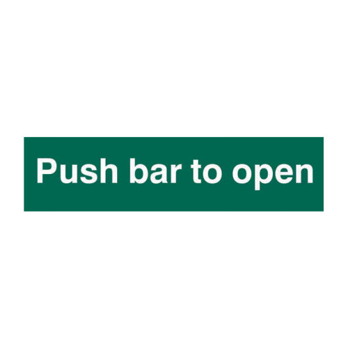 Push bar to open - Self Adhesive PP (200 x 50mm)