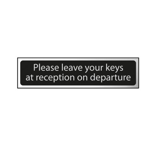 Please leave your keys ... - CHR 6417C