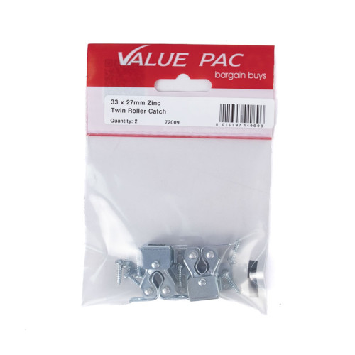33mm x 27mm ZP Twin Roller Catch