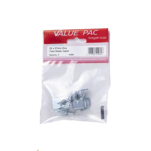33mm x 27mm ZP Twin Roller Catch