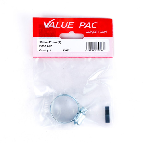 16mm - 32mm (1) Hose Clip