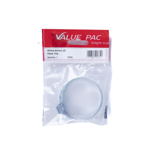 40mm - 64mm (2) Hose Clip