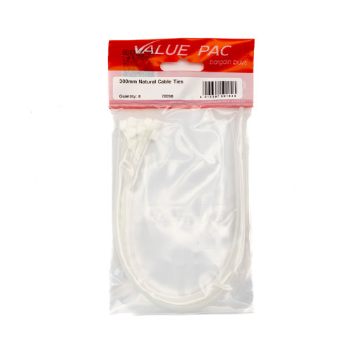 300mm Natural Cable Ties