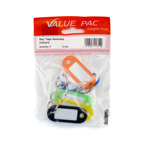 Key Tags (Pack of 6)