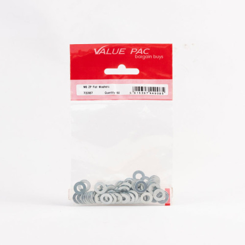 M6 ZP Flat Washers