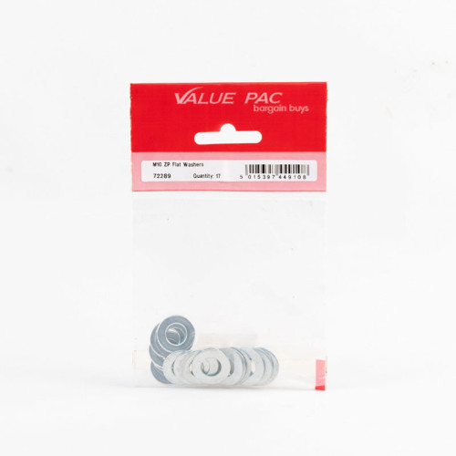 M10 ZP Flat Washers