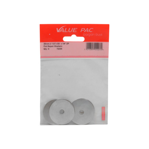 M6 x 38mm ZP Flat Repair Washers