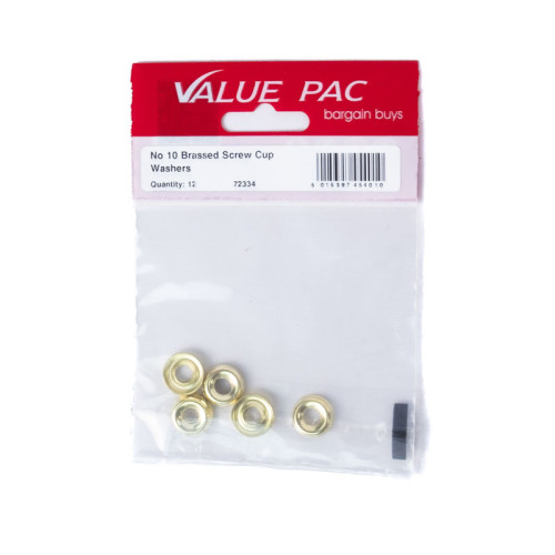 No 10 EB Screw Cup Washers (Pack of 12)