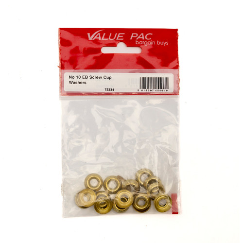 No 10 EB Screw Cup Washers (Pack of 12)