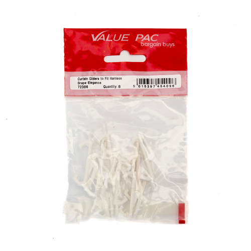 Curtain Glider To Fit Harrison Drape Elegance 8pk