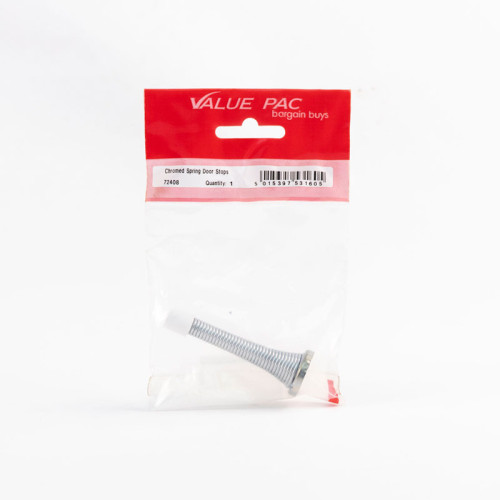 Chromed Spring Door Stops