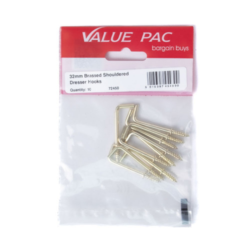 32mm EB Shouldered Dresser Hooks