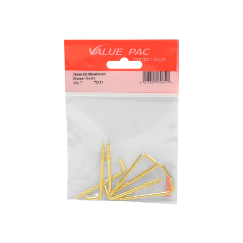 38mm EB Shouldered Dresser Hooks