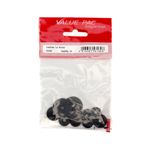 Assorted Tap Washers (Pack of 10)