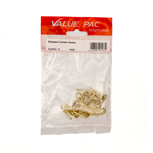 Heavy Duty EB Curtain Hooks (Pack of 14)