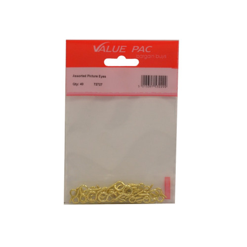 Assorted Picture Eyes 35pk