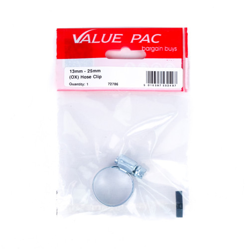 13mm - 25mm (OX) Hose Clip