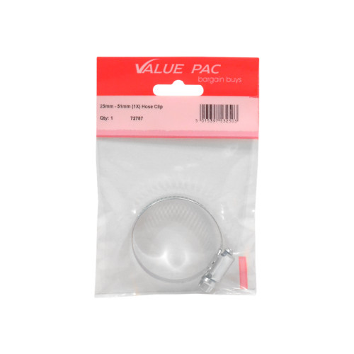 25mm - 51mm (1X) Hose Clip