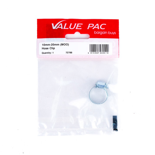 10mm - 20mm (MOO) Hose Clip