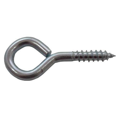100mm ZP Steel Screw Eyes