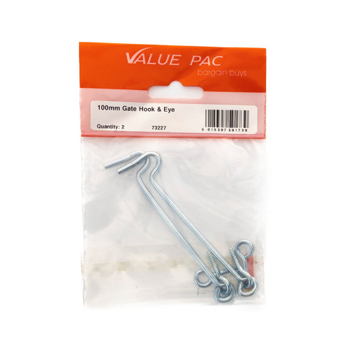 100mm (4") ZP Gate Hook & Eyes