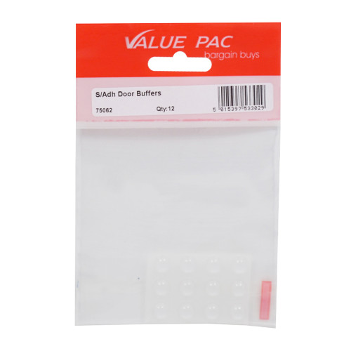 S/Adh Door Buffers 12pk