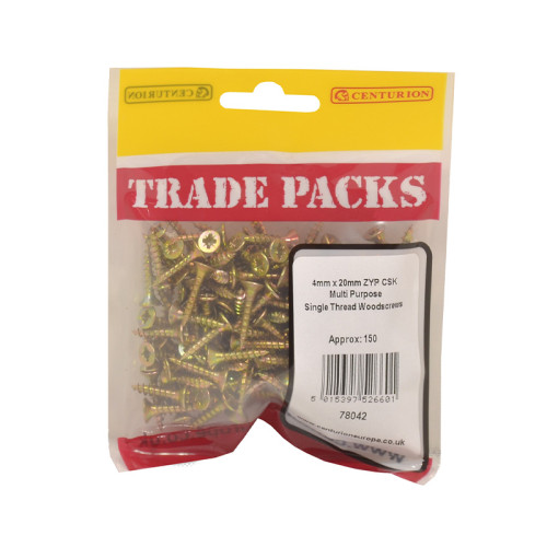 Pozi Multi Purpose Countersunk Woodscrews, ZYP