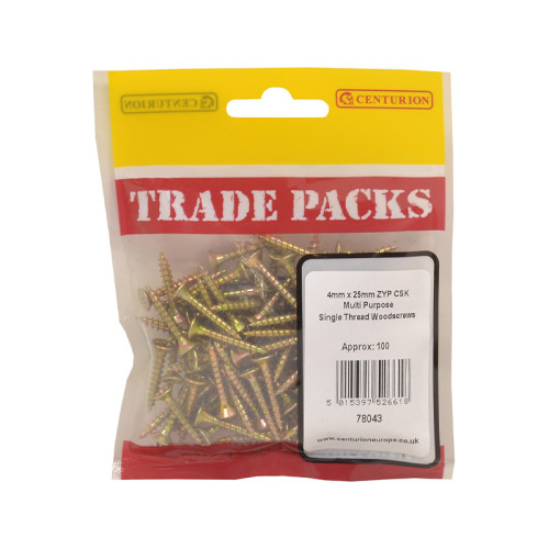 Pozi Multi Purpose Countersunk Woodscrews, ZYP