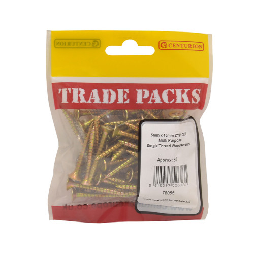 Pozi Multi Purpose Countersunk Woodscrews, ZYP