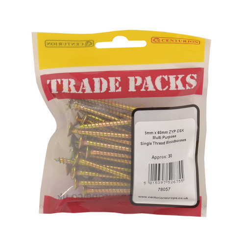 Pozi Multi Purpose Countersunk Woodscrews, ZYP