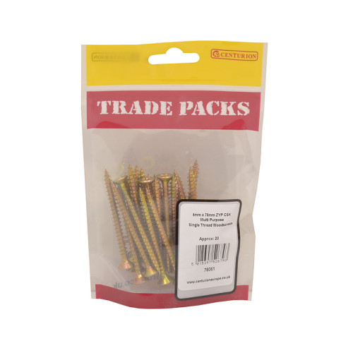 Pozi Multi Purpose Countersunk Woodscrews, ZYP