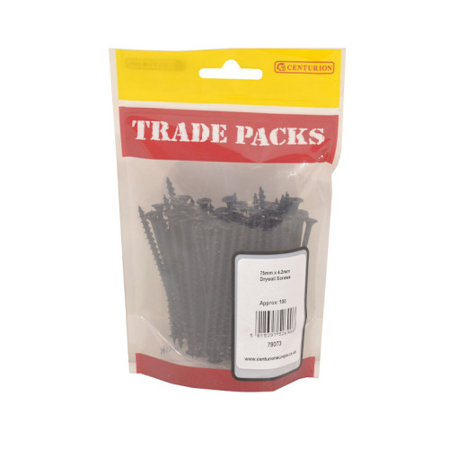 Drywall Screws, Black Phosphate , 75mm x 4.2mm