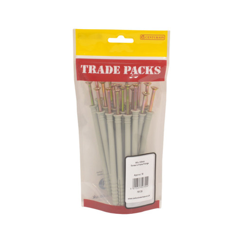 Screw In Frame Fixings, ZP, M8 x 120mm