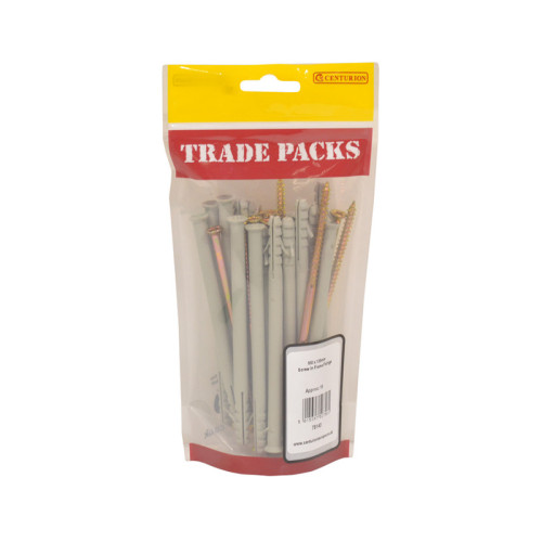 Screw In Frame Fixings, ZP, M8 x 140mm