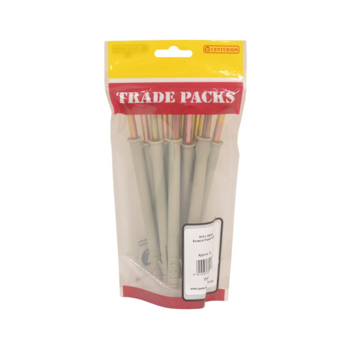 Screw In Frame Fixings, ZP, M10 x 140mm