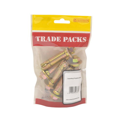 Expanding Projection Bolt, ZP, M10 x 60mm