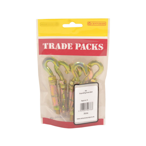 Expanding Hook Bolt, ZP, M8