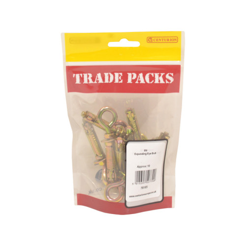 Expanding Eye Bolts, ZP, M6