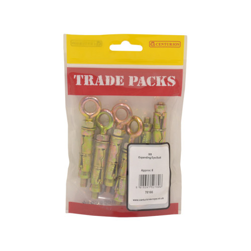Expanding Eye Bolts, ZP, M8