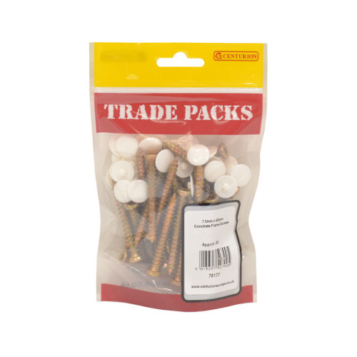 Concrete Frame Screws , ZYP, 7.5mm x 62mm