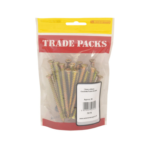 Concrete Frame Screws , ZYP, 7.5mm x 82mm