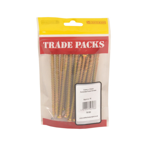 Concrete Frame Screws , ZYP, 7.5mm x 112mm