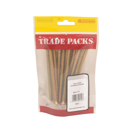 Concrete Frame Screws , ZYP, 7.5mm x 122mm